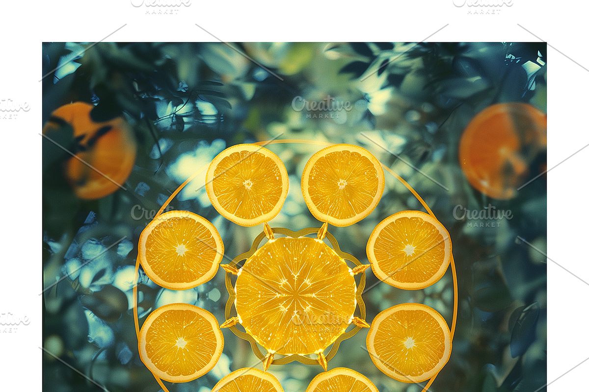 Muit Co · Retro Fruit Mandalas, a Food Illustration by milatovar (Photo 20 of 22)