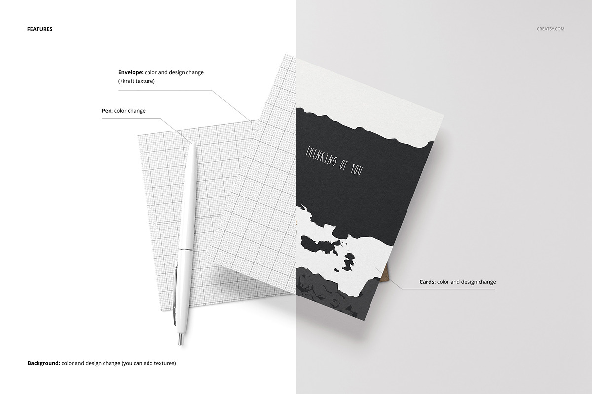 A2 Cards Mockup Set, a Product Mockup by creatsy5 (Photo 3 of 25)