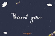 Kinder Kids - Fun Script Font, a Script Font by Saxofont (Thumbnail 10 of 10)