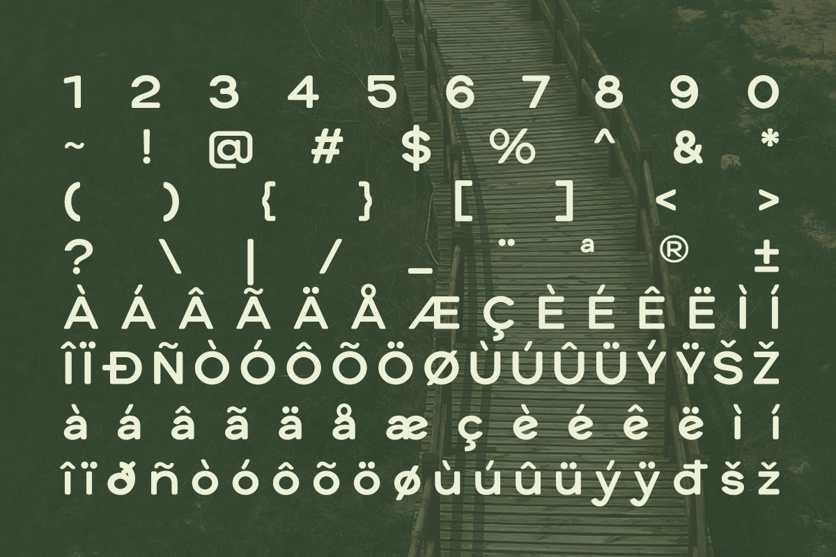 Heroxin - Monoline Ligature Font, a Sans Serif Font by RagamKata (Photo 10 of 10)