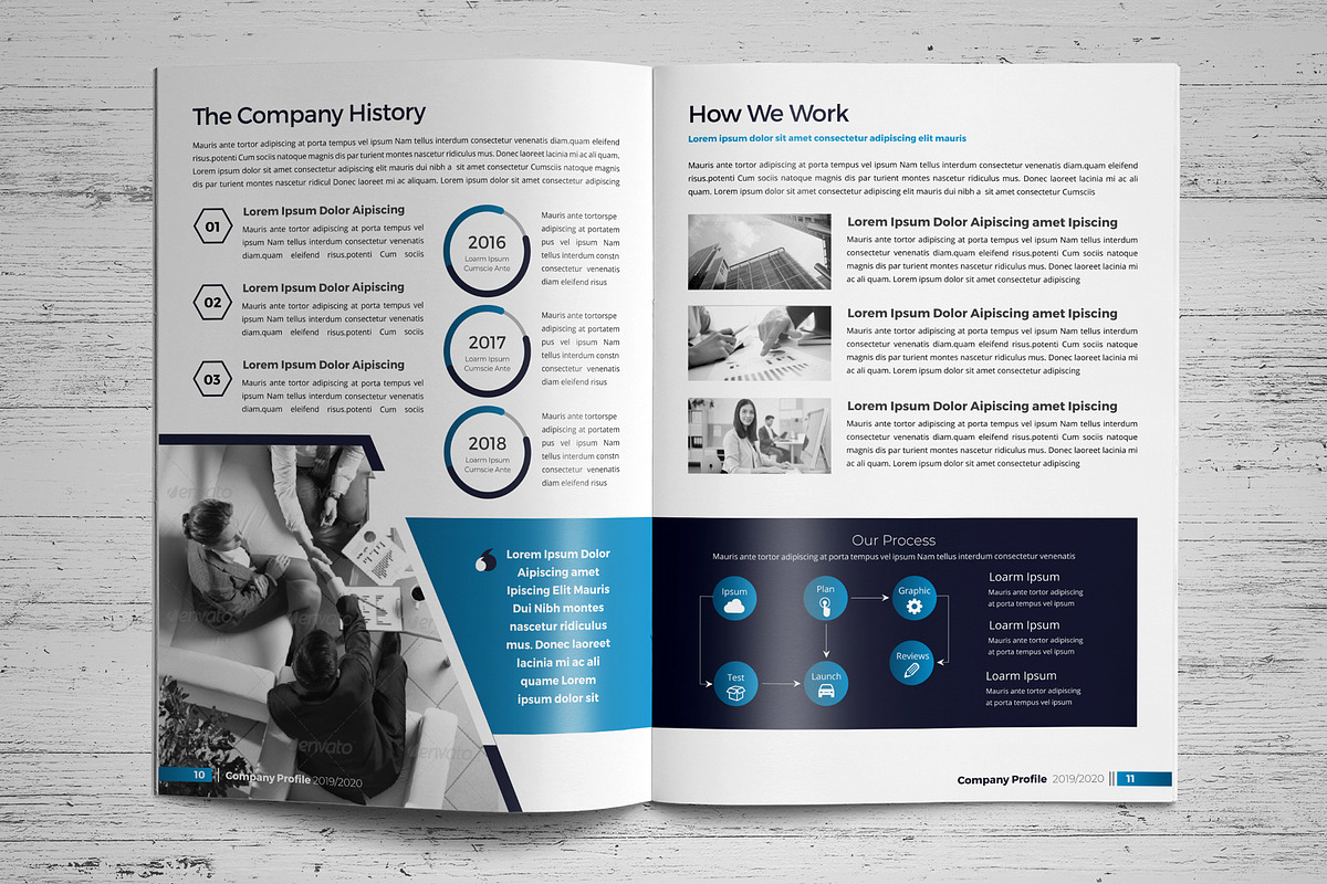 Company Profile Template V4, a Brochure Template by JanySultana (Photo 6 of 14)
