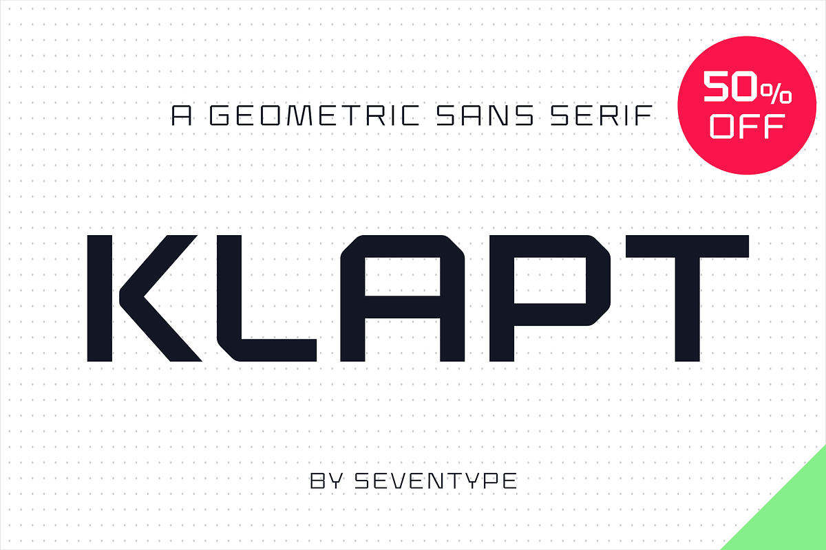 Klapt - Geometric Sans Serif Family