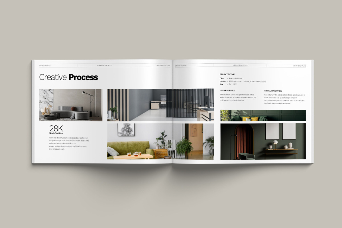 Portfolio Landscape Templates, a Brochure Template by Pixelpick (Photo 7 of 9)