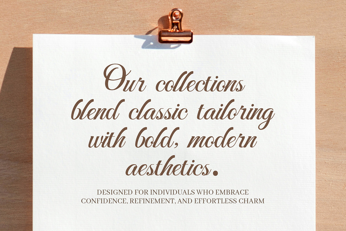 Black Dermys Wedding Font, a Script Font by Elegant Font (Photo 6 of 8)