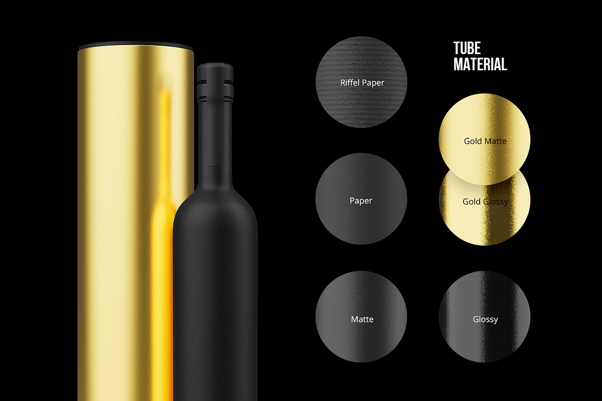 Ceramic Wine Bottle Mockup PRO, a Packaging Mockup by easymock (Photo 10 of 22)
