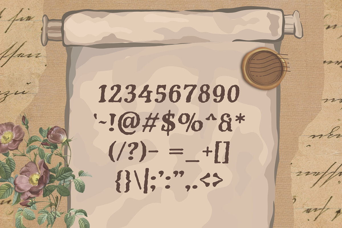 Feywood Oath - Antique Typeface, a Handwritten Font by HipFonts (Photo 3 of 9)