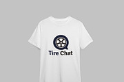 Tire Chat Logo, a Branding & Logo Template by ONESADYA (Thumbnail 3 of 3)