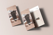 Tri-Fold DL Brochure Mock-up, an Advertising Mockup by Yogurt86 (Thumbnail 15 of 17)
