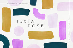 Juxtapose Abstract Shapes