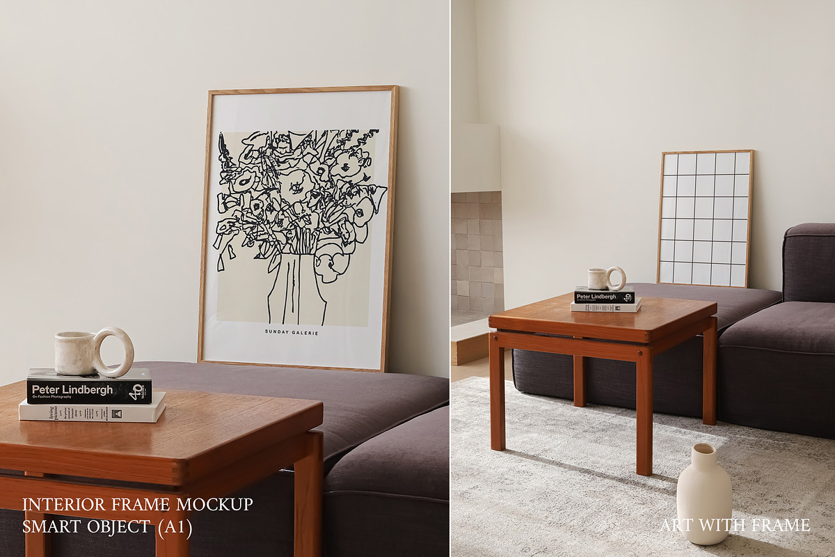 Scandinavian Living Room Mockup, a Product Mockup by ArtwithFrame (Photo 9 of 16)