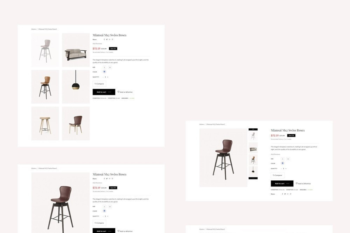LEO JESSIE - FURNITURE AND HOME DECO, a Bootstrap Template by LeoTheme (Photo 6 of 8)