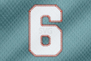 Baseball Numbers Font. SVG, PNG, an Object Graphic by MockupsBox (Thumbnail 8 of 11)