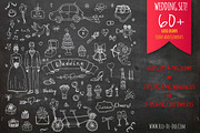60+ Hand drawn Wedding Elements!, an Outline Icon by Natasha-Pankina.com (Thumbnail 3 of 3)
