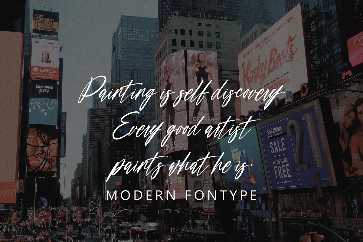 Natalie Joshepine, a Handwritten Font by HaKi Studio (Photo 2 of 5)