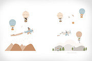 LITTLE TRAVELERS vector set, an Animal Illustration by erasovas (Thumbnail 18 of 19)