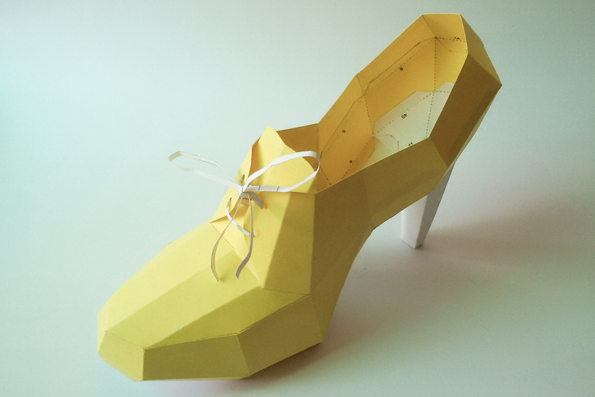 DIY Ankle Boot - 3d papercraft, a Templates & Theme by PAPER amaze