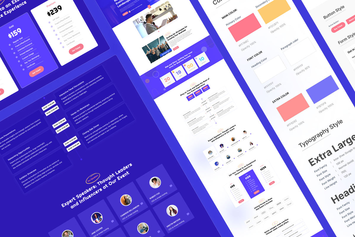 TNC Conf - Event Website Template, a HTML Template by TNCFlow (Photo 5 of 5)