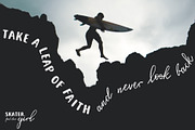 Skater Girl Font Duo, a Script Font by Digital Ink (Thumbnail 9 of 10)