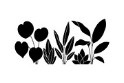 Minimal Botanical Leaf Silhouette Bu, an Illustration by Creativeshirt (Thumbnail 49 of 51)
