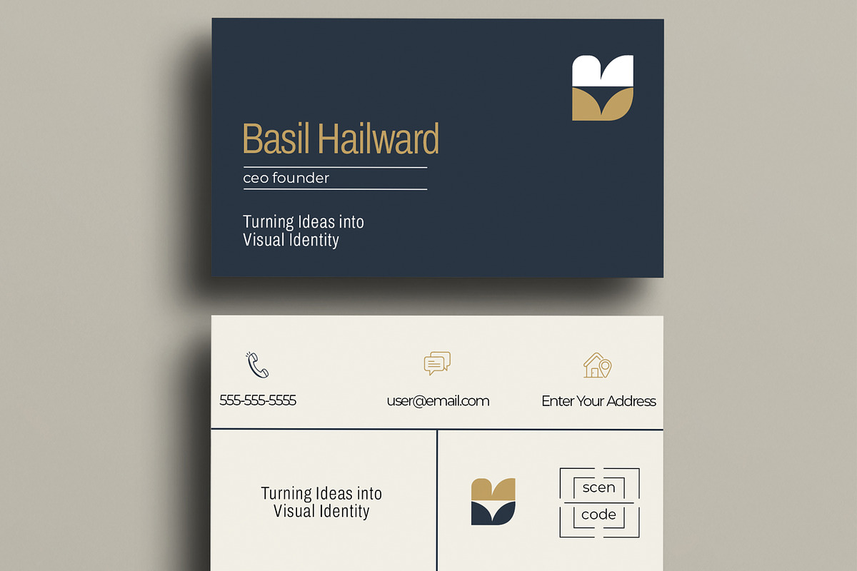 Business Card Layout, a Business Card Template by MightyDesign (Photo 3 of 6)