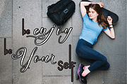 Andeglei, a Script Font by Letter-P (Thumbnail 4 of 17)