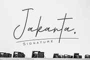 Jakarta Signature, a Script Font by Artkenza (Thumbnail 1 of 6)