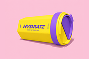 Tumbler Drink Bottle Mockup, a Household Mockup by Custom.scene (Thumbnail 2 of 3)