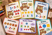 Owl Teacher Character Bundle, an Education Illustration by Palau (Thumbnail 3 of 9)