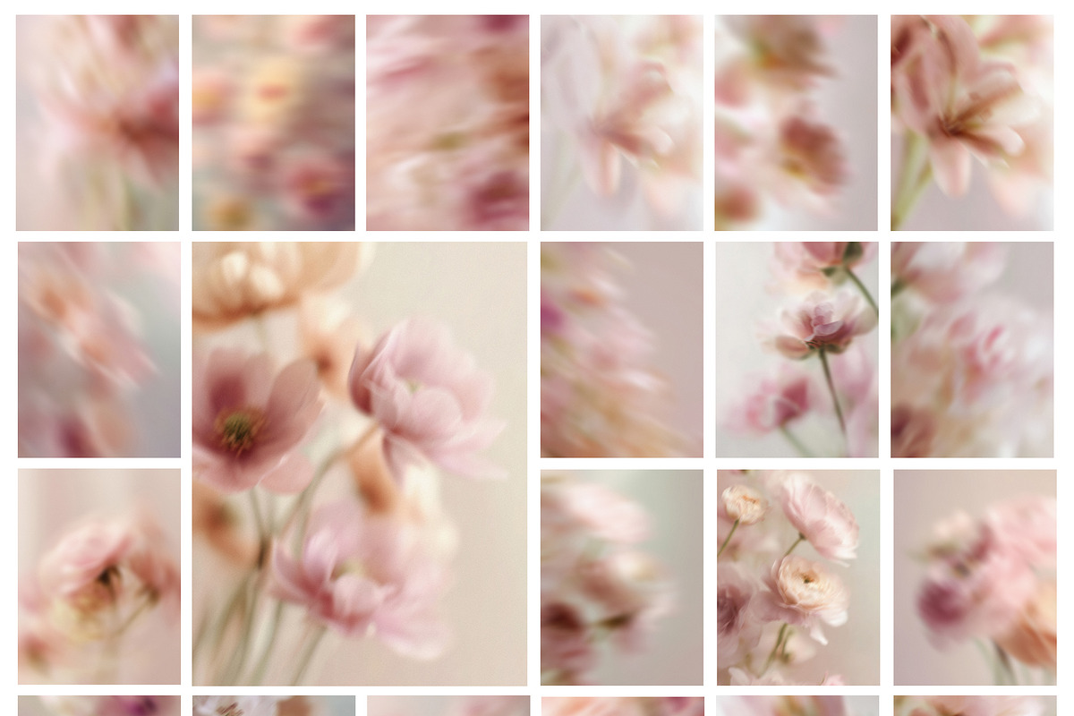 Blurry Floral Backgrounds, a Background Graphic by Altea Design Studio (Photo 14 of 14)