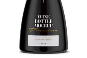 Black Bottle Mockup - Wine, a Product Mockup by Graxaim Mock-up (Thumbnail 2 of 6)