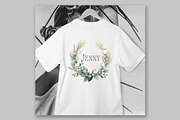 Greenery Watercolor PNG Eucalyptus, a Decorative Illustration by LeCoqDesign (Thumbnail 3 of 5)