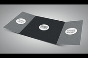 Square Gate Fold Mock-Up, a Print Template by mockupbank (Thumbnail 3 of 4)