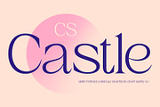 CS Castle – Elegant Font, a Serif Font by Craft Supply Co. (Thumbnail 1 of 8)