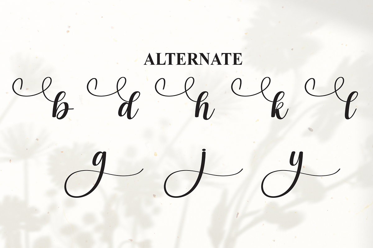 Sunday | Script Font, a Handwritten Font by Scratchones (Photo 8 of 9)
