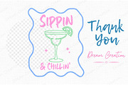 Summer Cocktail PNG Hand Drawn Line, an Illustration by Dream Creation (Thumbnail 7 of 7)
