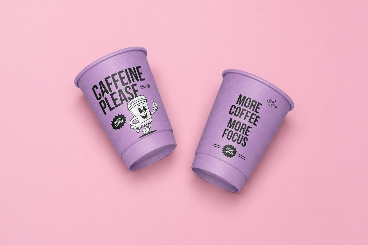 Paper Cup Mockup, a Cups & Container Mockup by Custom.scene (Photo 2 of 3)