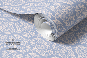 Wallpaper Blue Pattern