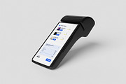 Payment Terminal Mockup, a Device Mockup by swsi-studio (Thumbnail 5 of 5)