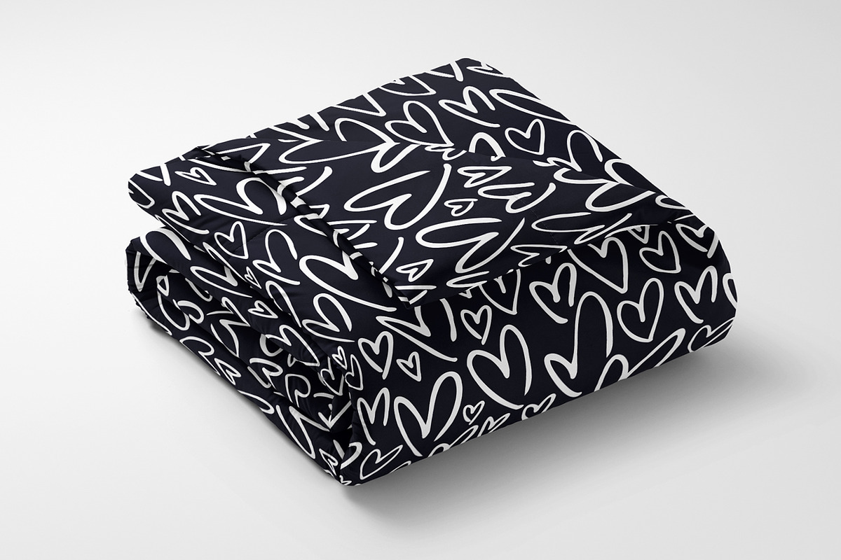 Outline Hearts, a Pattern Graphic by MalyskaStudio (Photo 10 of 10)