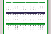 Calendar Layout 2025, a Stationery Template by ContestDesign (Thumbnail 3 of 4)