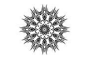 Modern Black and White Mandala Pack, a Decorative Illustration by NJ Himel (Thumbnail 63 of 101)