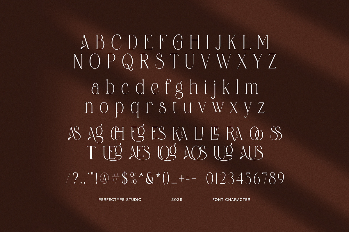 Kollera Ligature Serif Font, a Serif Font by Perfectype (Photo 7 of 8)