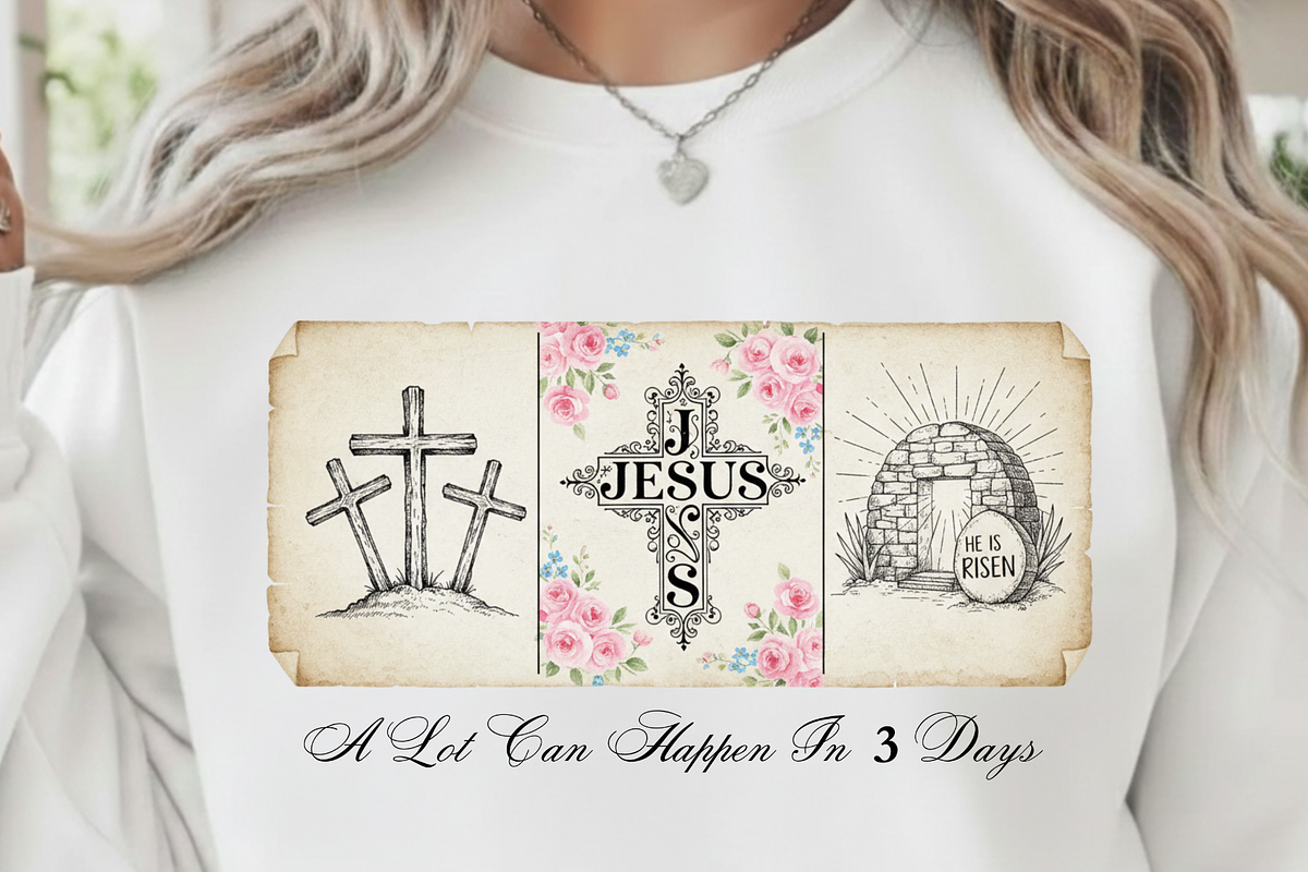 A Lot Can Happen In 3 Days PNG, a Graphic by Vector Portal (Photo 5 of 7)