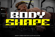 Body Shape Font