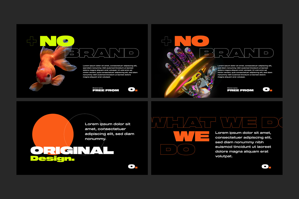 NO BRAND - Creative Presentation v2, a Presentation Template by MNML Agency (Photo 9 of 24)