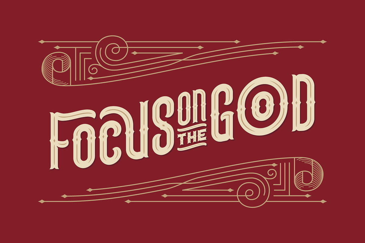 Lord Grayson font and template preview 2
