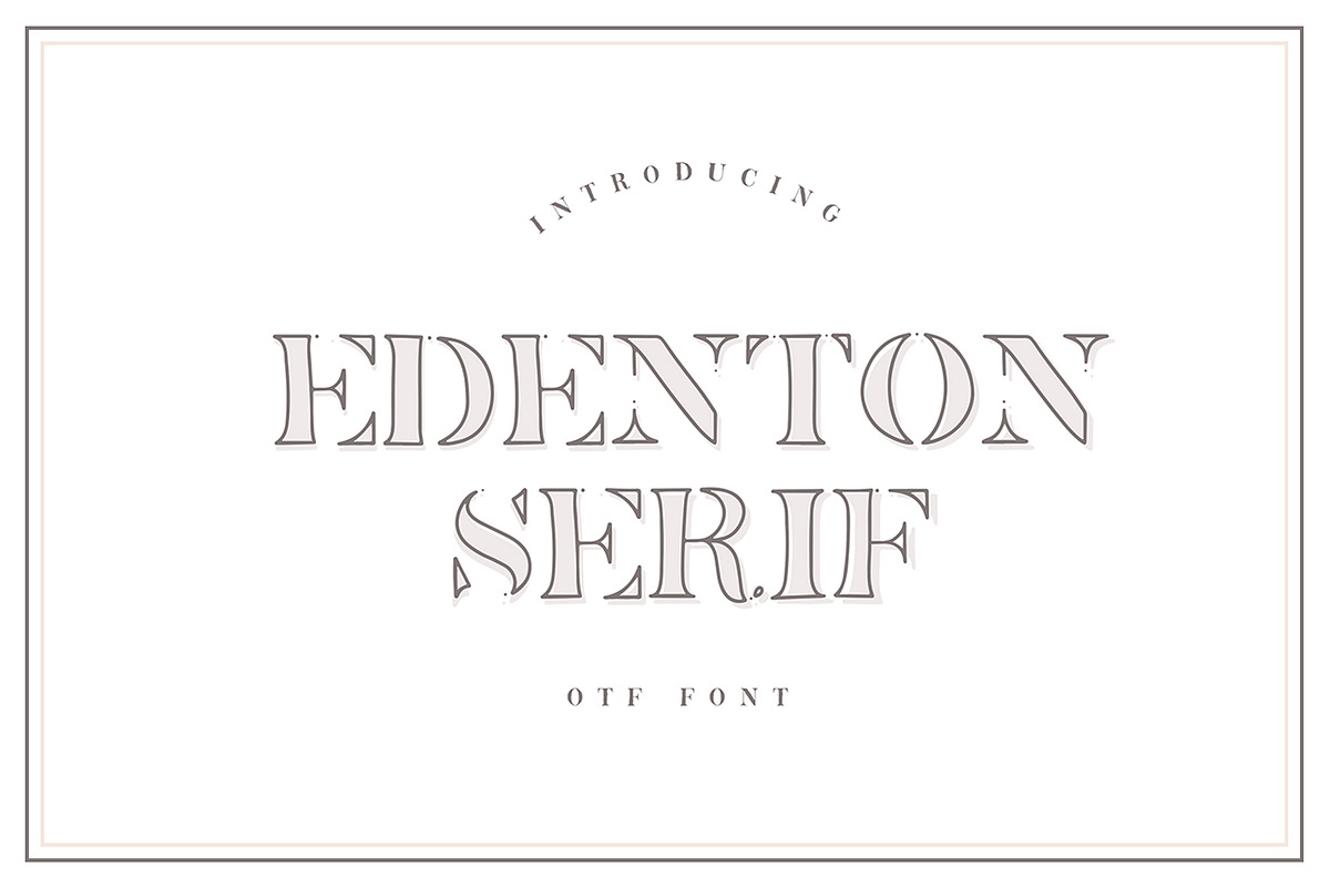 Edenton Serif