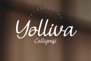 Yolliva Calligrafi Font