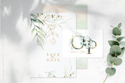 Watercolor Eucalyptus Green Floral, a Decorative Illustration by Veris Studio (Thumbnail 10 of 25)