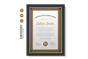 559. Modern Certificate Template